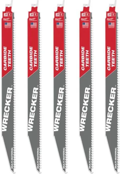 Milwaukee Bajonettsågblad TCT WRE 300/6T 5P